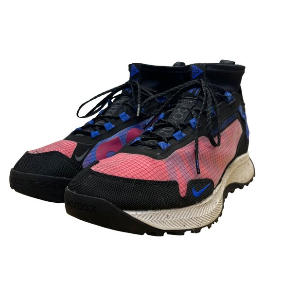 Nike Men’s Pink/Black ACG React Terra Zaherra Trail Outdoor Sneakers US 12 - Picture 3 of 9